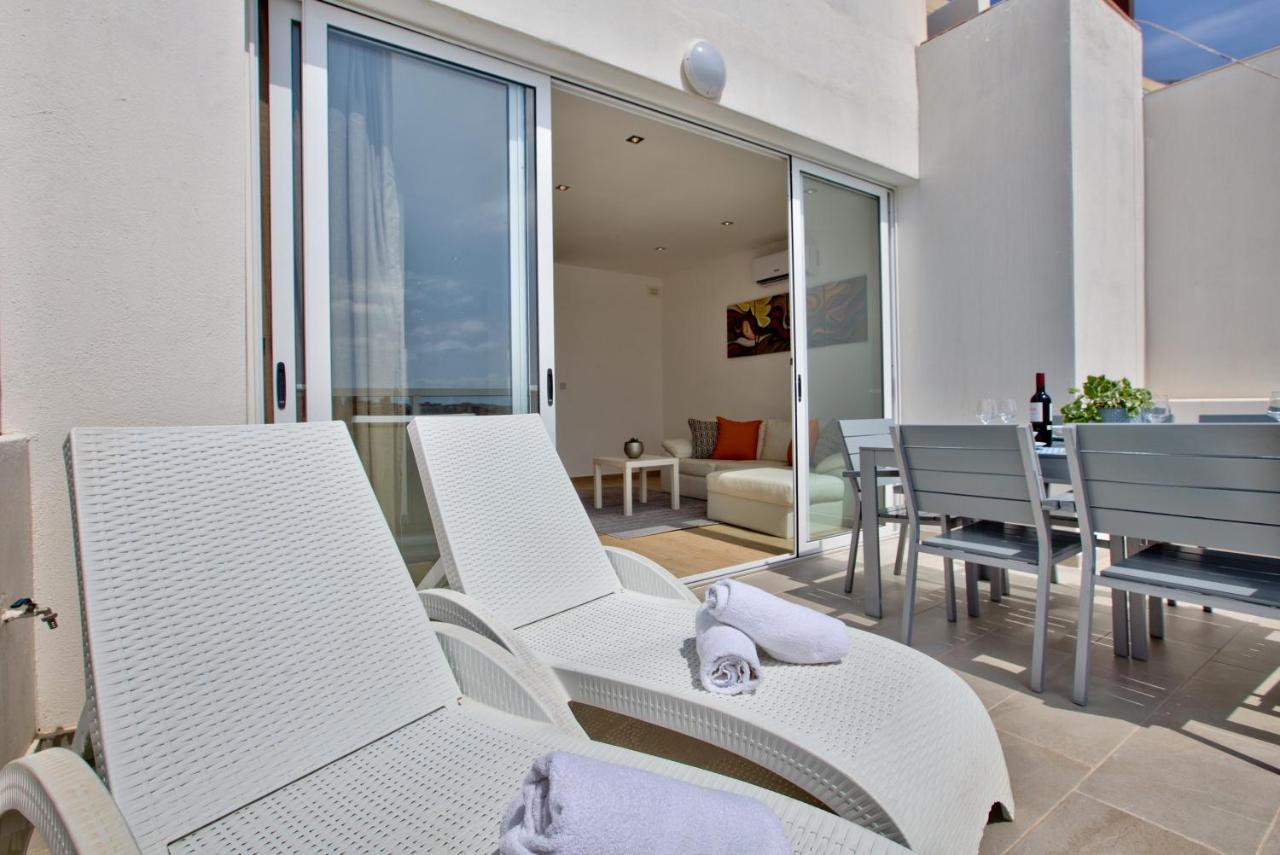 Апартаменти Sliema Duplex Penthouse With Sea Views & Private Terrace By Shortletsmalta Екстер'єр фото